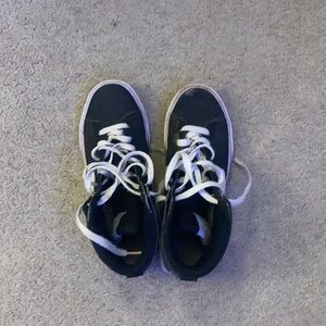 Black high top Nike’s